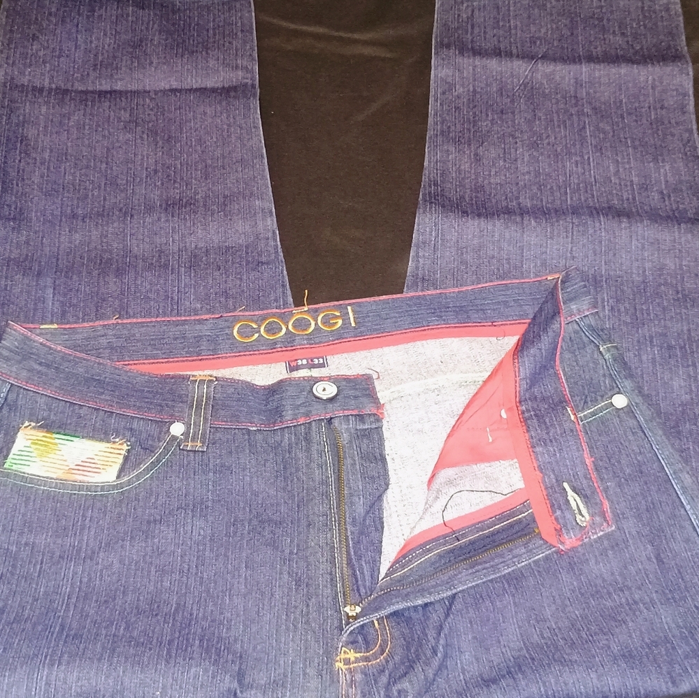 New VINTAGE COOGI Men's sz 36X33 Denim Jeans